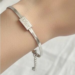 Dior Silver Chain Bracelet